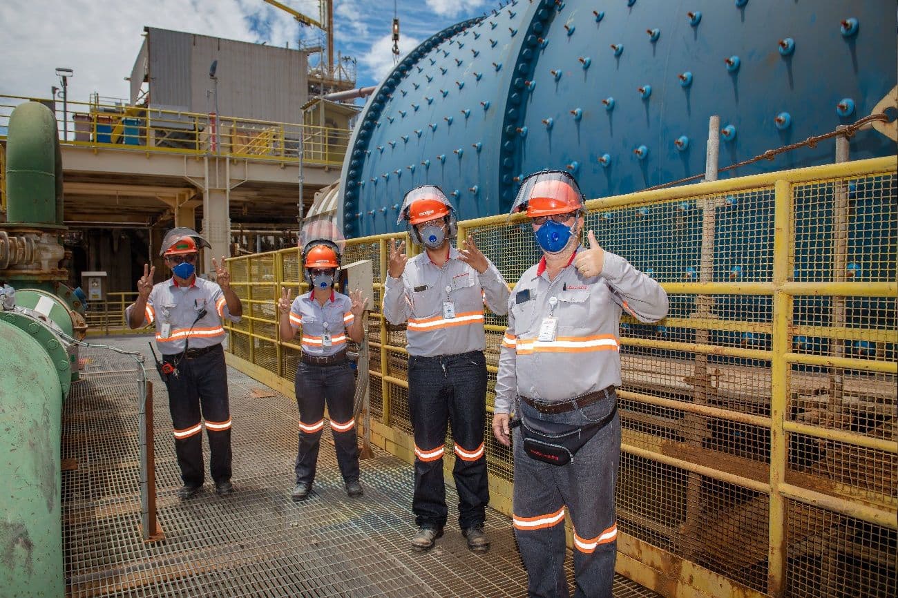 Recorde no processamento de cobre e ouro em Chapada