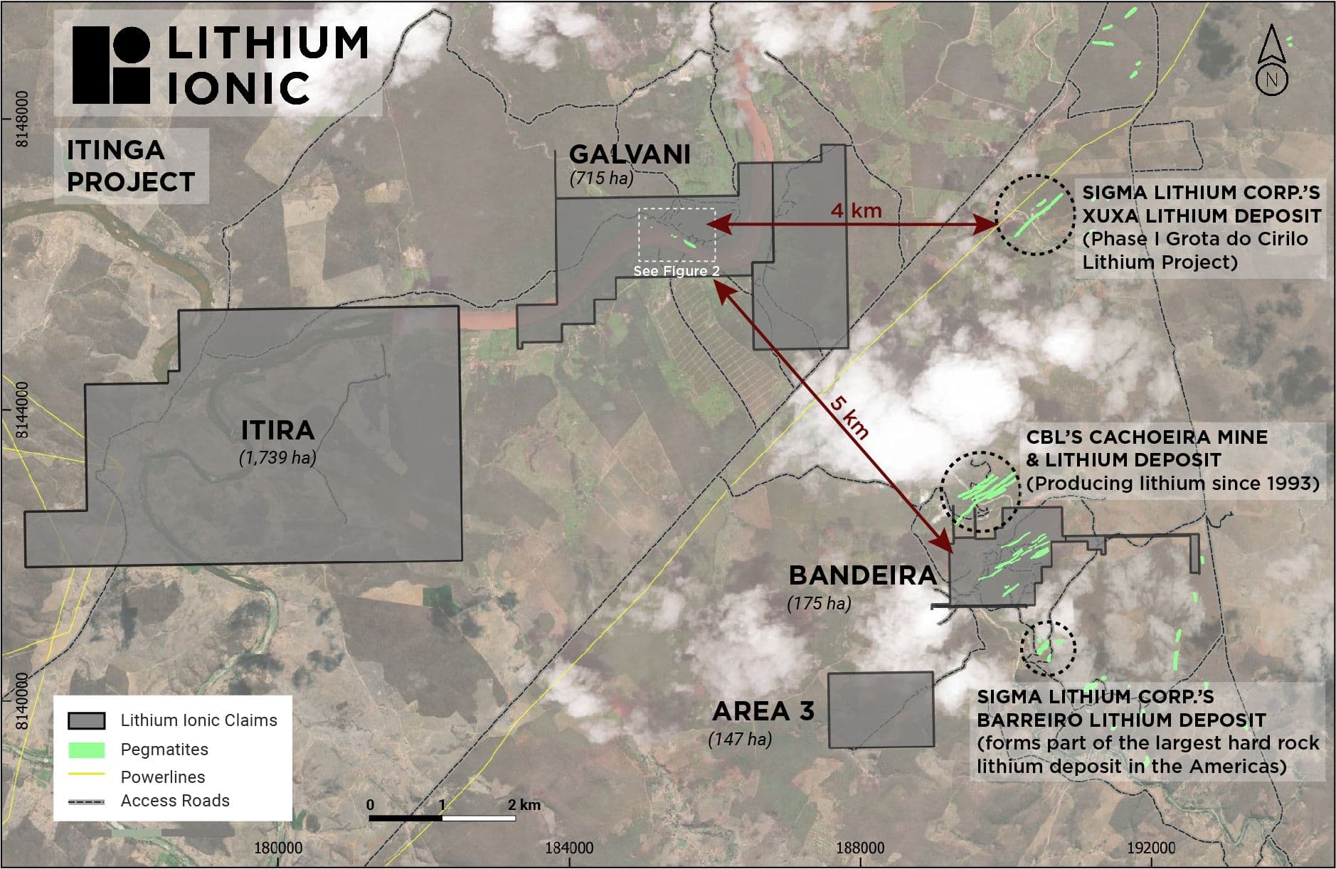 Lithium Ionic anuncia avanços na região de Itinga
