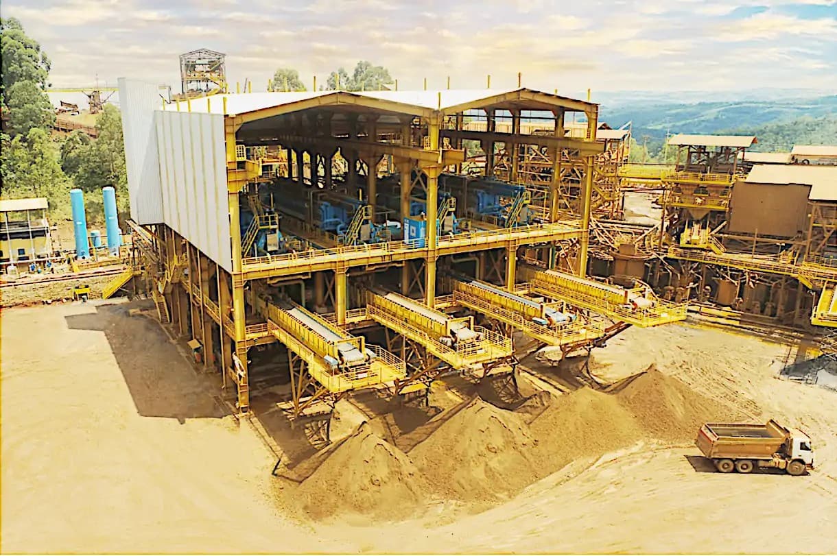 Investindo em crescimento, sem barragens de rejeito