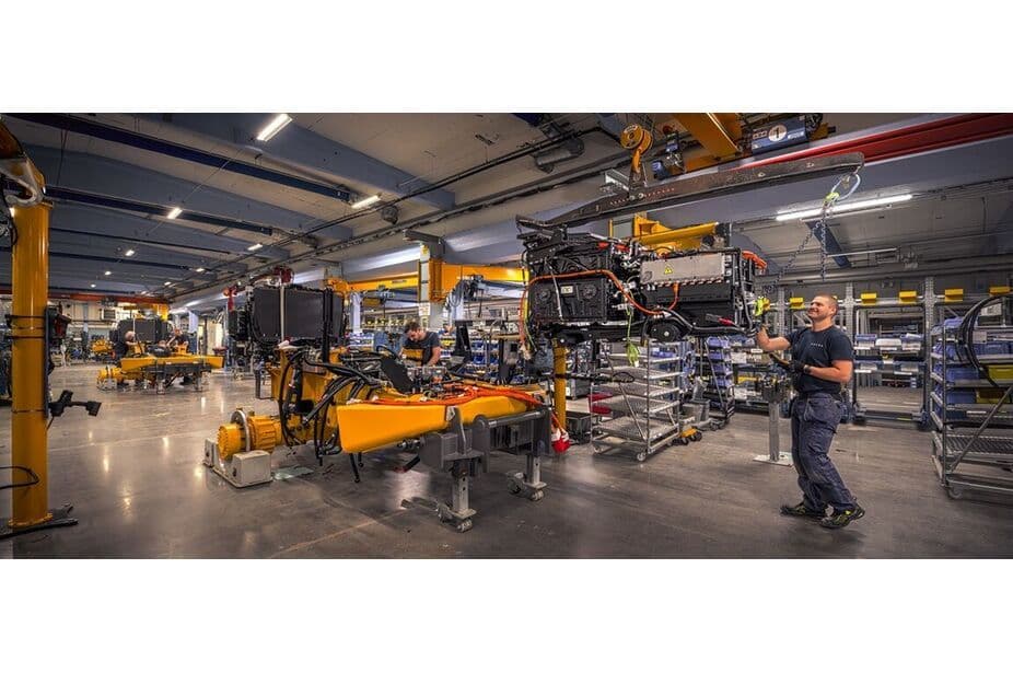 Volvo CE inicia produção de articulados na Suécia